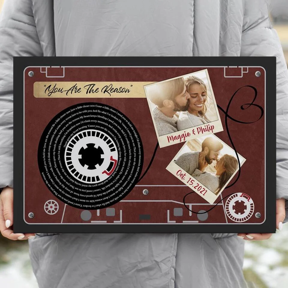 Favorite Things Lyrics Custom Canvas Poster Anniversary Gift For Couple - Image 13
