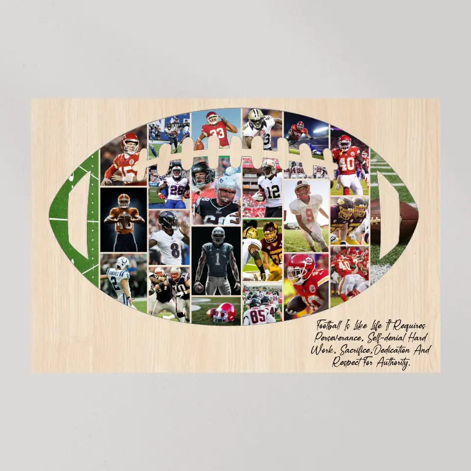 Football Is Like Life Requires, Personalized Canvas Poster, Gift For Football Players, Lovers | 309IHPNPCA264 - Image 11