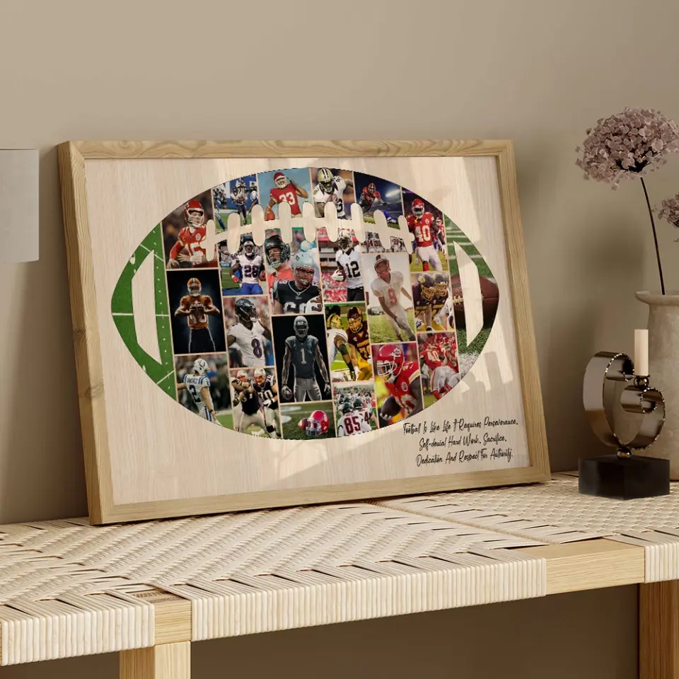 Football Is Like Life Requires, Personalized Canvas Poster, Gift For Football Players, Lovers | 309IHPNPCA264 - Image 14