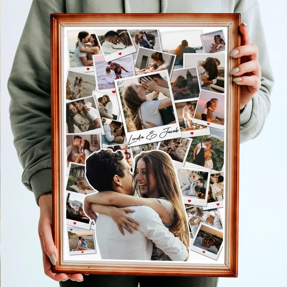 Friends And Love In Every Moment Upload Photo Canvas And Poster - Image 12