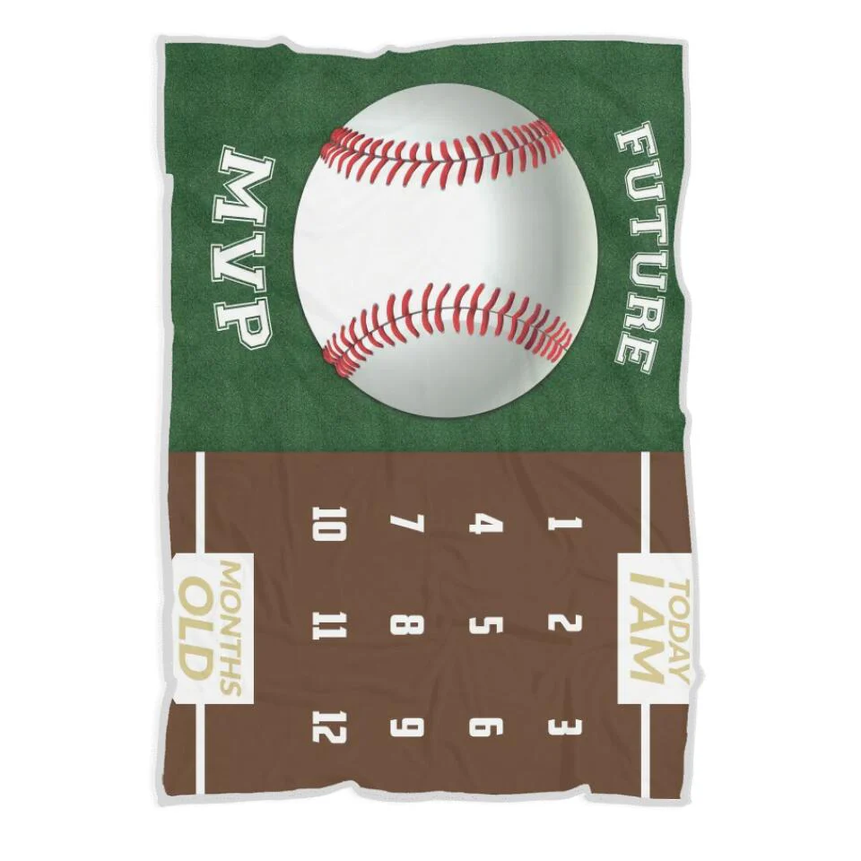 Future Goal Football Soccer Basketball Baseball Custom Blanket Gift For Son - Image 5