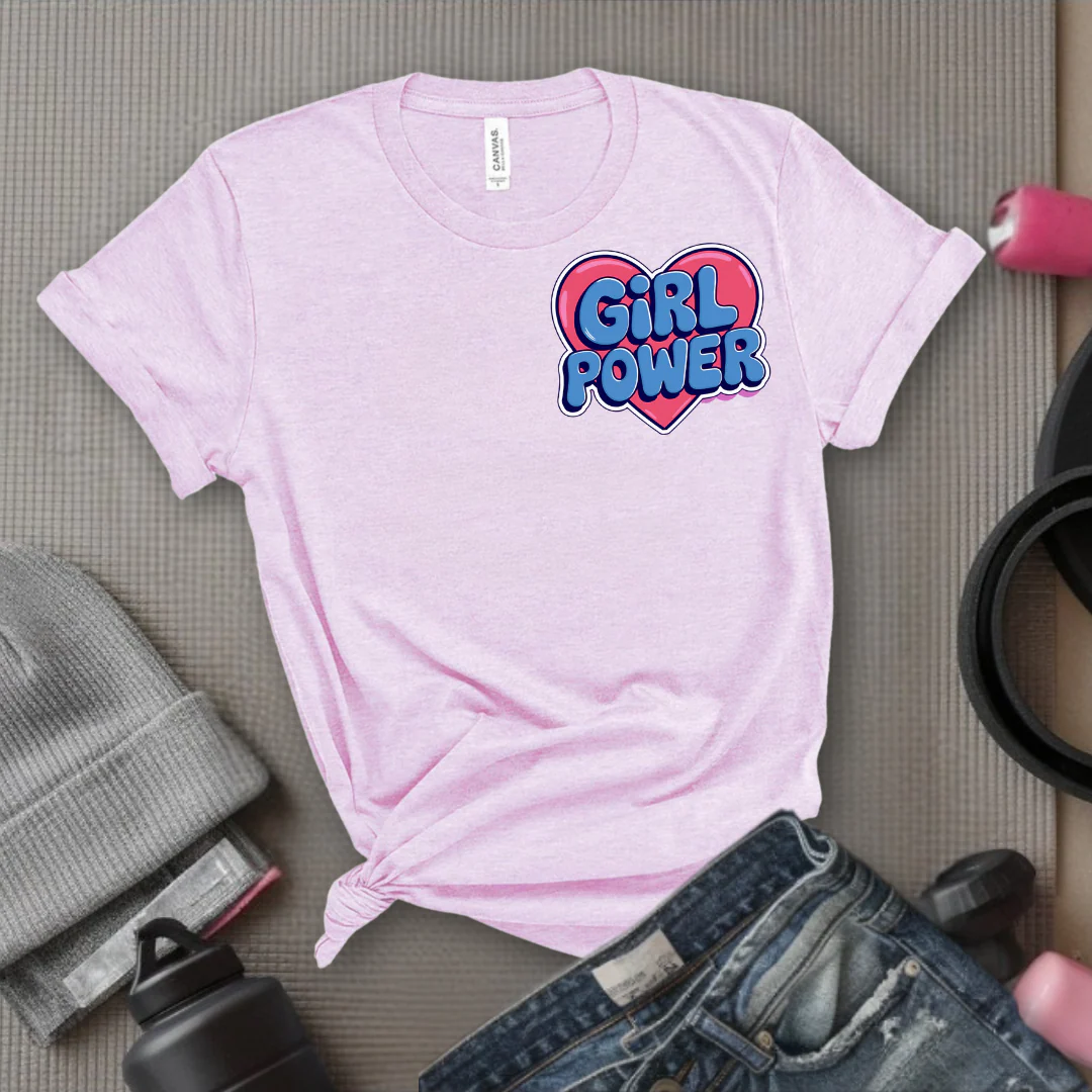 Girl Power Pocket T-shirt - Women Right Inspired Tee - Unisex Jersey Short Sleeve Shirt - Gift for Yourself, Female Friends - Bella Canvas 3001 - Image 10