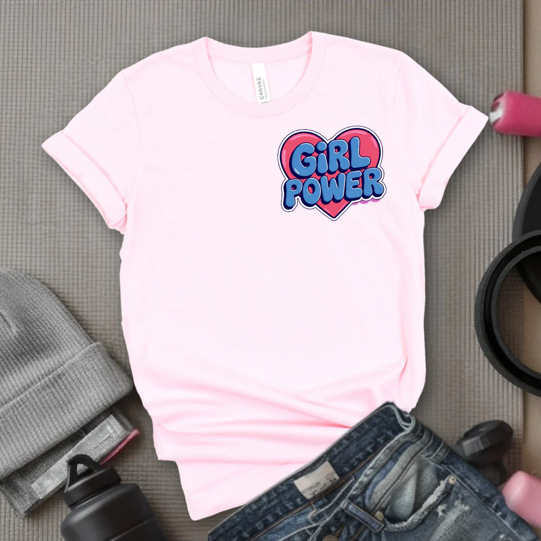 Girl Power Pocket T-shirt - Women Right Inspired Tee - Unisex Jersey Short Sleeve Shirt - Gift for Yourself, Female Friends - Bella Canvas 3001 - Image 12