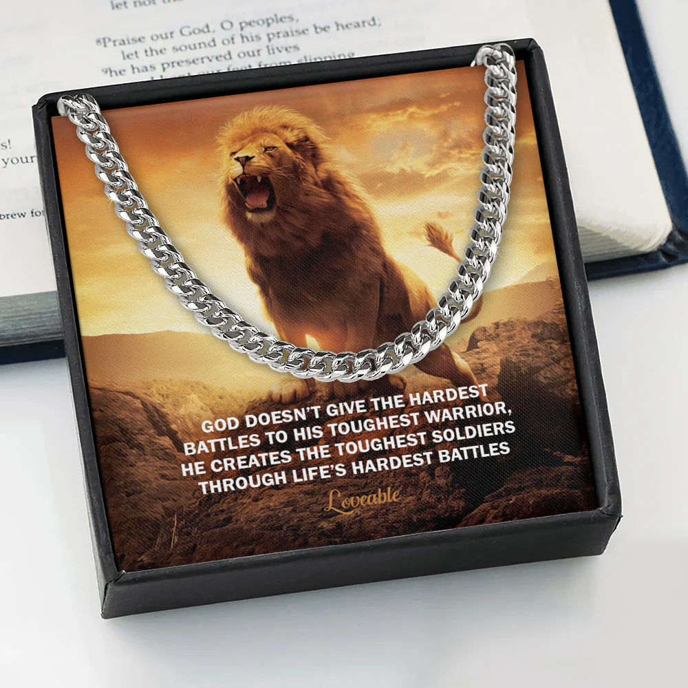 God Doesn't Give TheHardest - Cuban Link Chain - Image 3