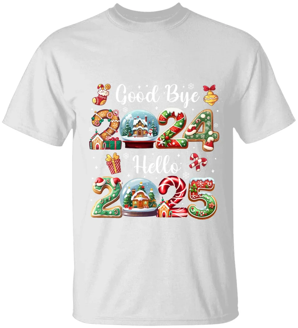 Goodbye 2025 Hello 2025 - New Year Shirt for Men Women - Crewneck Sweatshirt - Gift for Family, Coworkers, Friends - Image 6