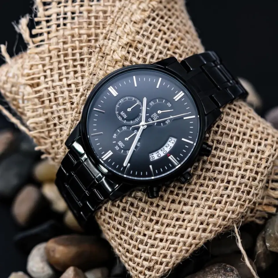 Groom Today Husband Tomorrow - Personalized Watch - Image 4