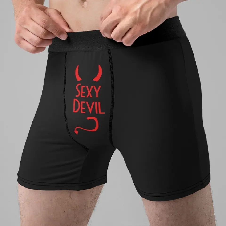 Halloween Underwear, Funny Boxer Briefs, Gift For Husband, Gifts For Boyfriend | 308IHPNPMB964 - Image 6
