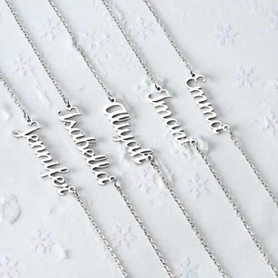 Happy 13th Birthday Custom Name Necklace - Image 9
