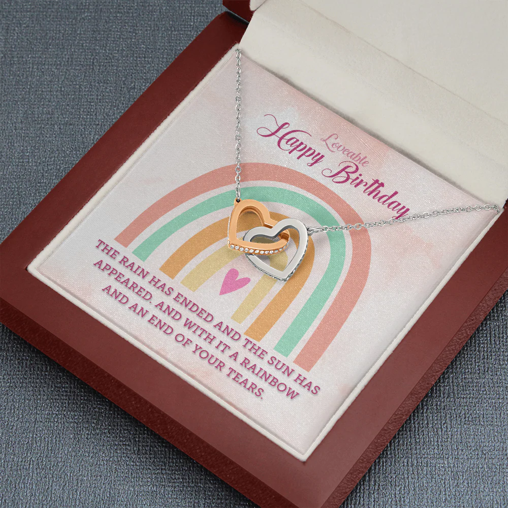Happy Birthday - Personalized 25th Birthday Necklace - Image 5