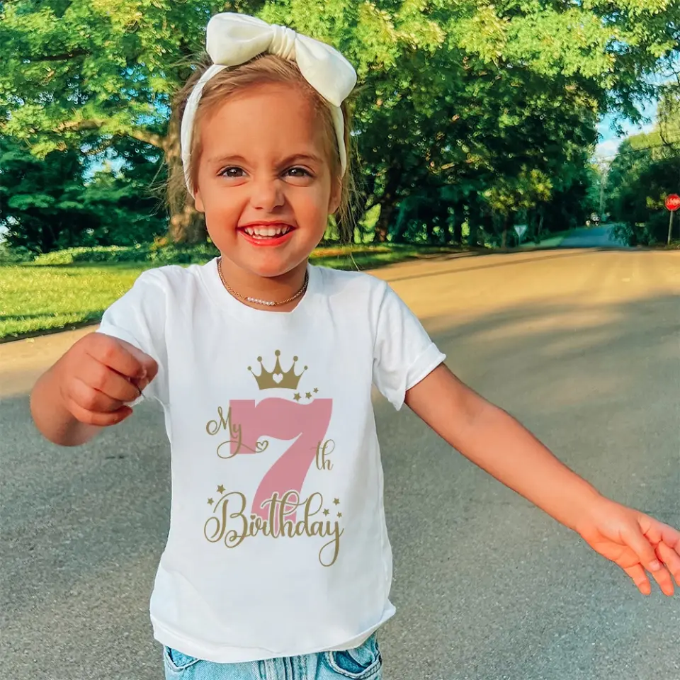 Happy Birthday - Personalized Standard Youth T-shirt - Birthday Gift For Kids Children - Image 4
