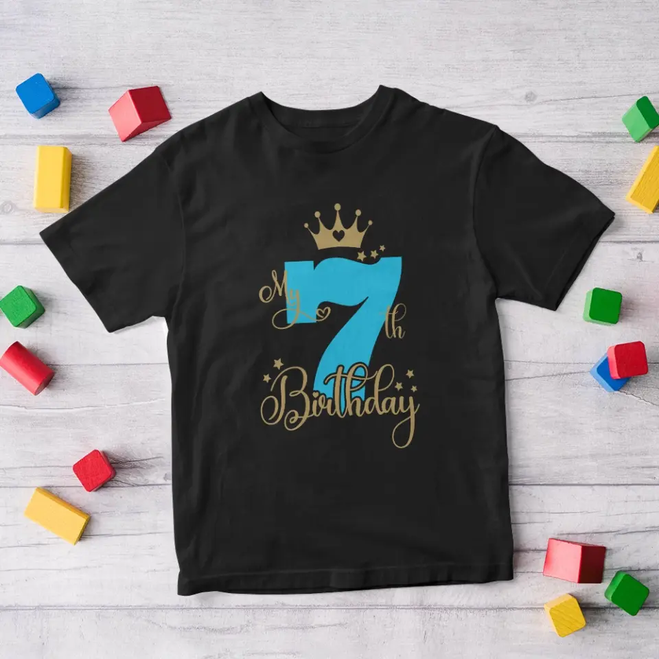 Happy Birthday - Personalized Standard Youth T-shirt - Birthday Gift For Kids Children - Image 6