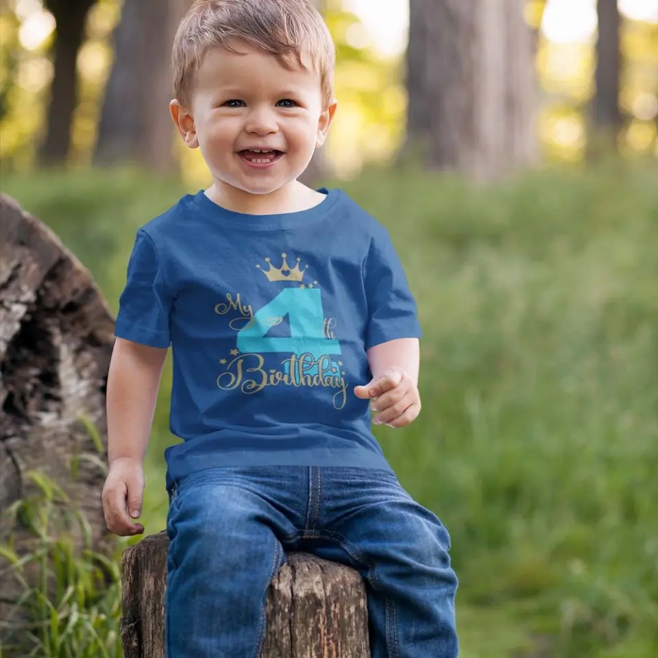 Happy Birthday - Personalized Standard Youth T-shirt - Birthday Gift For Kids Children - Image 8