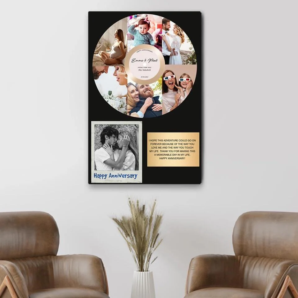 Happy Birthday Song Custom Canvas Poster Birthday Gift - Image 8