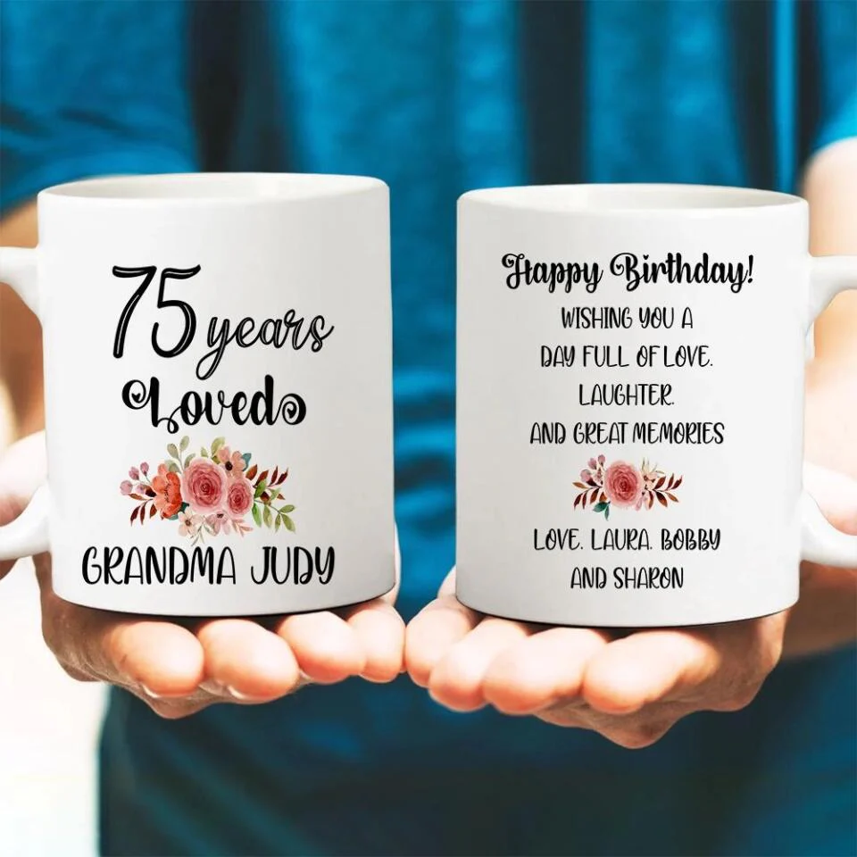 Happy Birthday Wishing You A Day Full Of Love Custom Mug Birthday Gift - Image 3