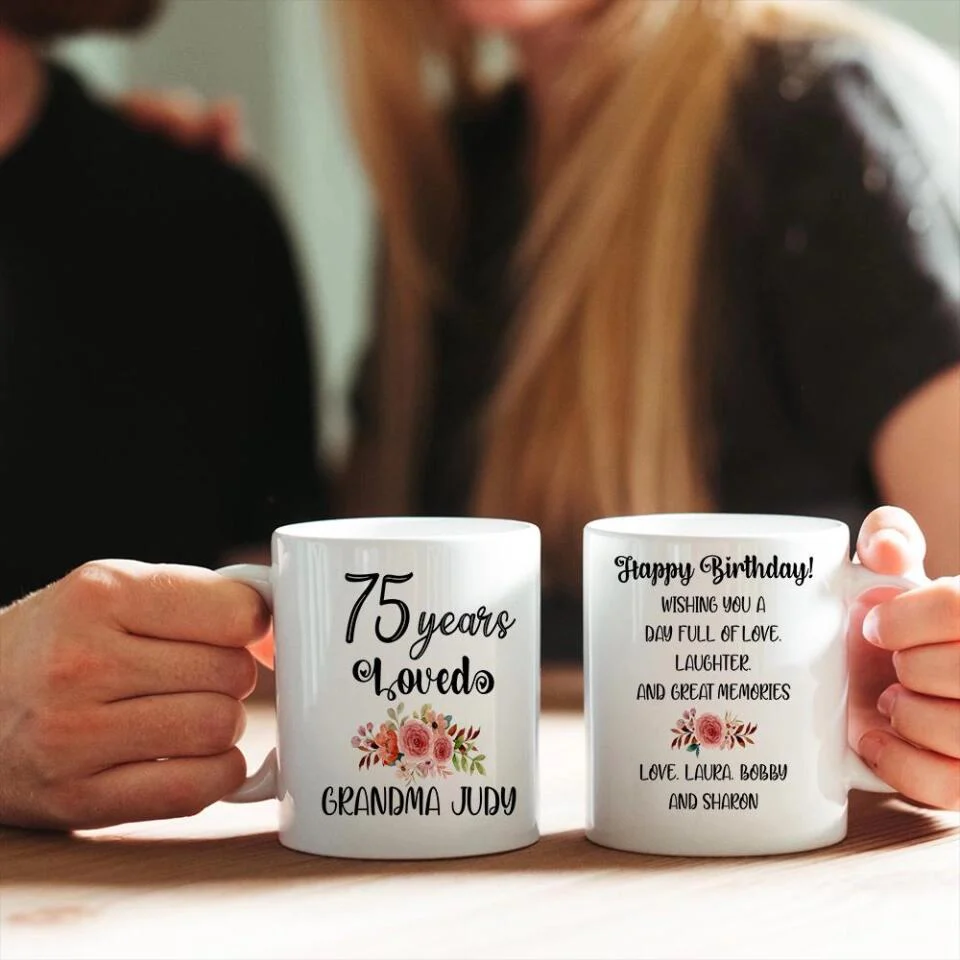 Happy Birthday Wishing You A Day Full Of Love Custom Mug Birthday Gift - Image 5