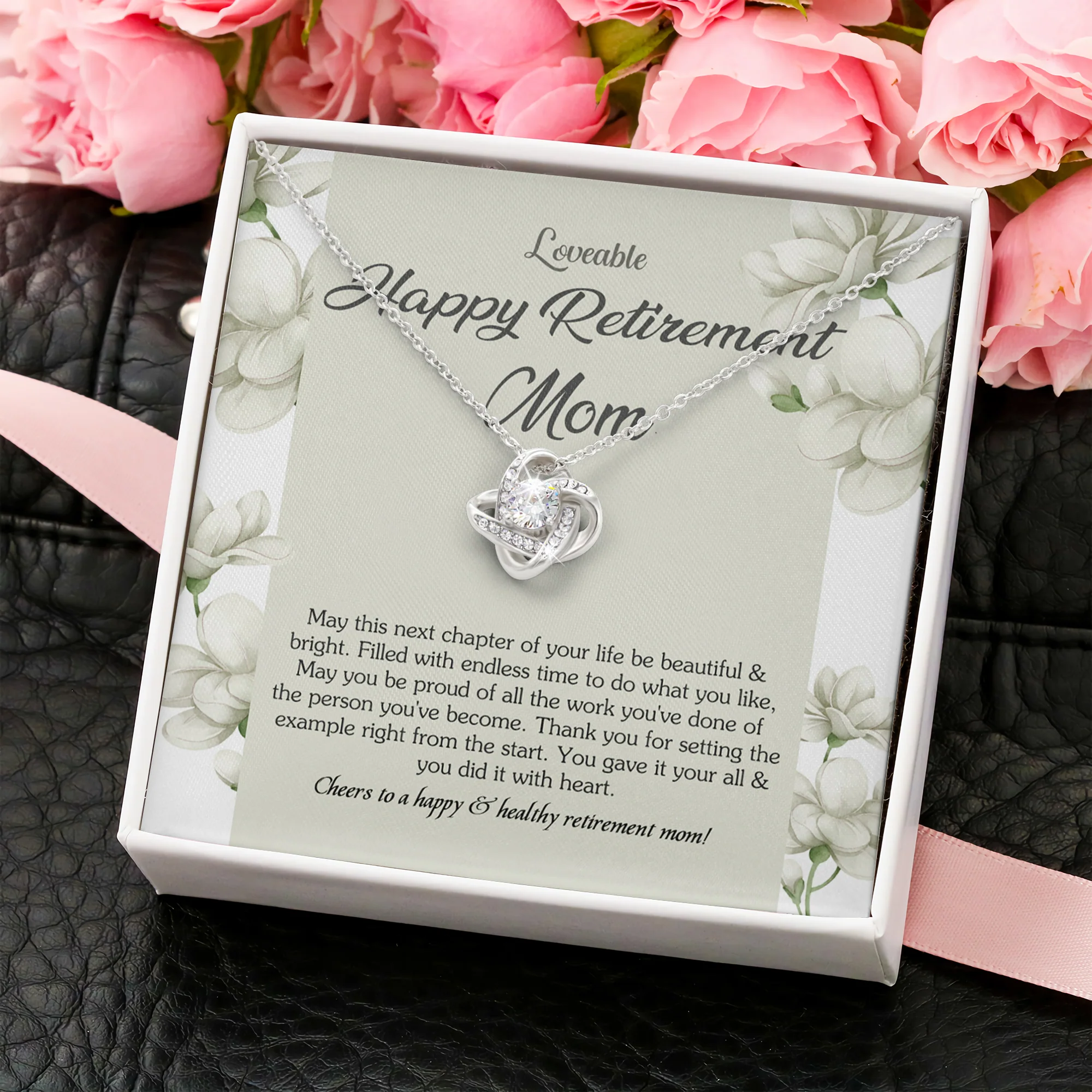 Happy Retirement Mom Cheers to Happy And Healthy Mom Gifts for Mom - Image 3