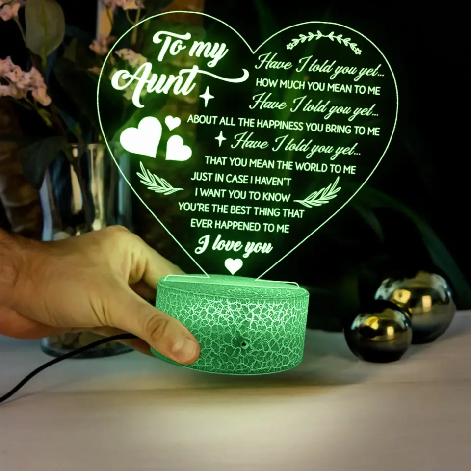 Have I Told You How Much I Love You 3D Led Light - Image 3