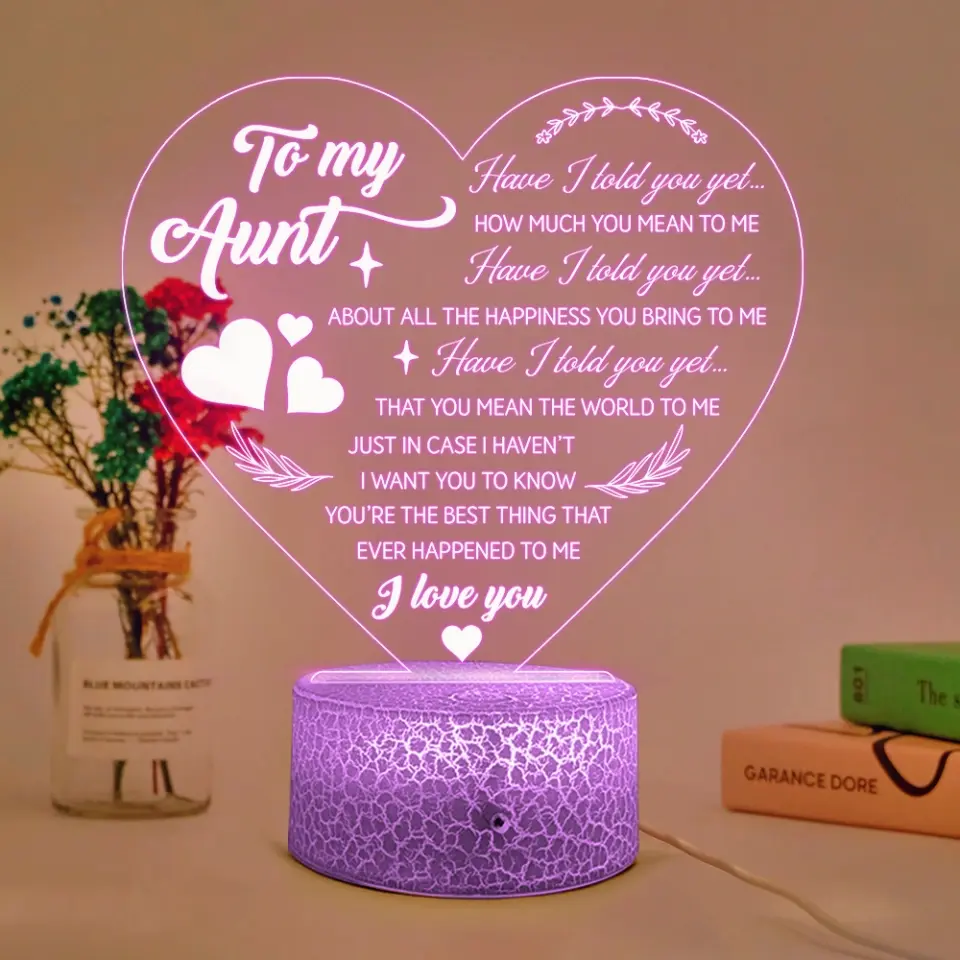 Have I Told You How Much I Love You 3D Led Light - Image 4