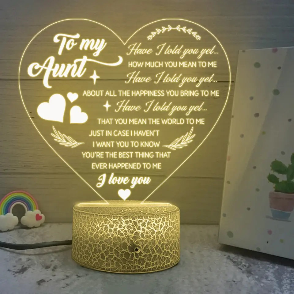 Have I Told You How Much I Love You 3D Led Light - Image 6