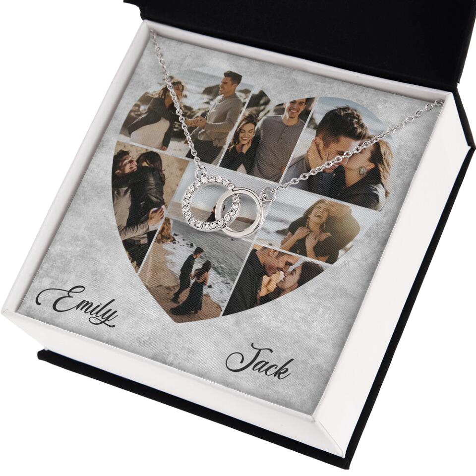 Heart Shaped Photo Custom Necklace Anniversary Gift For Wife Girlfriend - Image 37