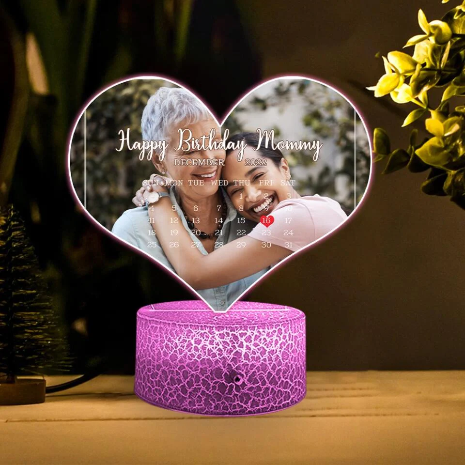 Heart-Shaped Valentine Upload Photo Led Light - Image 7