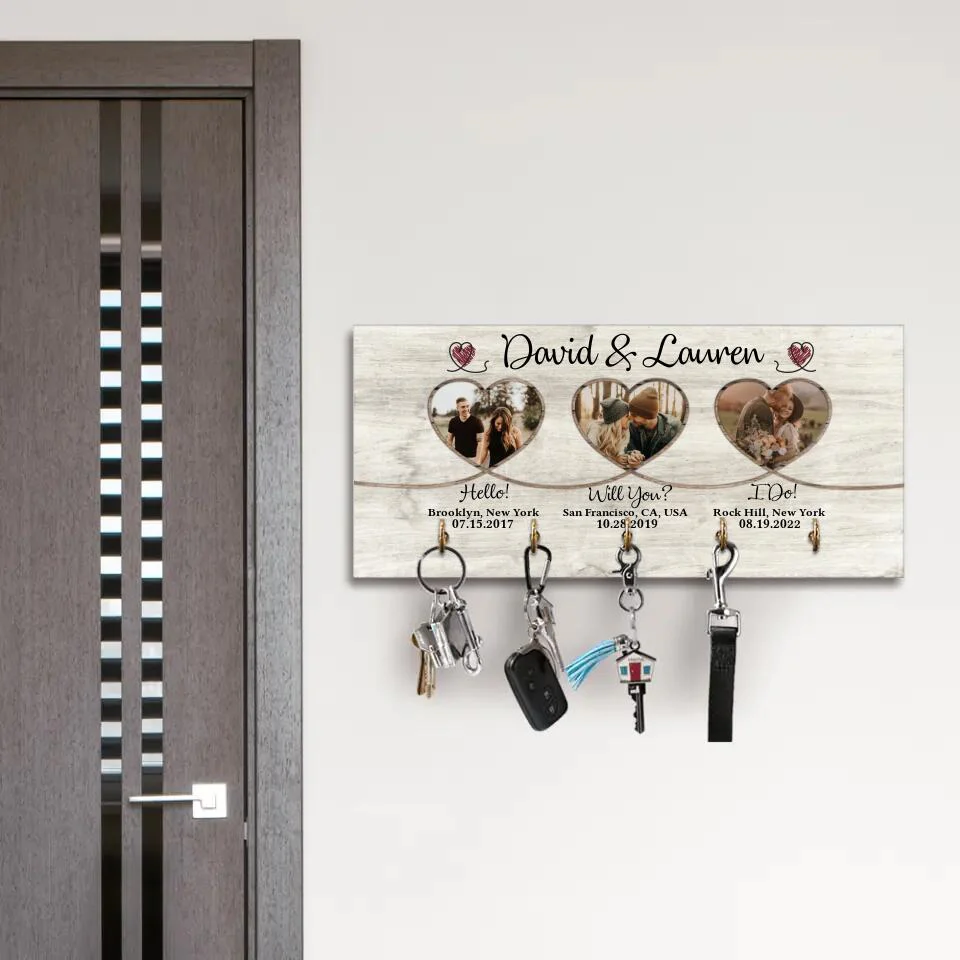 Hello! Will you? I Do! Couple Personalized Canvas Poster Gift For Couples - Image 8