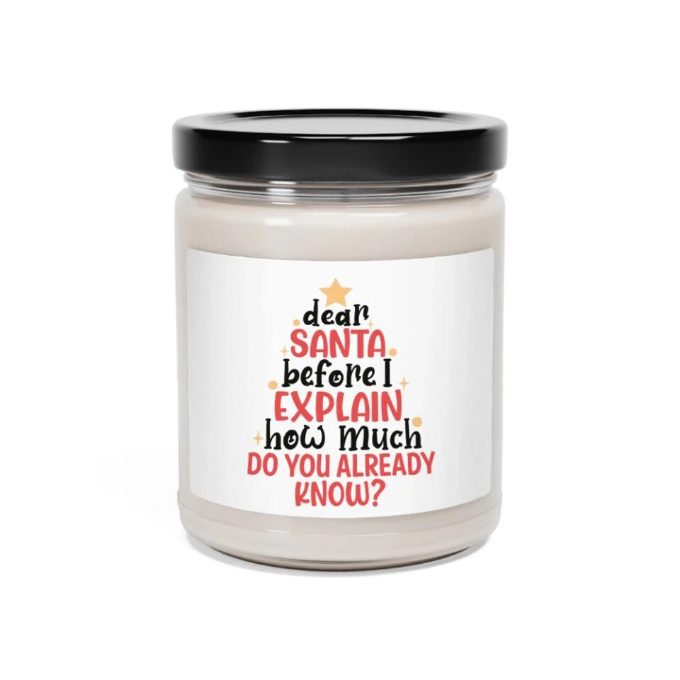 Ho Ho Holy Shit It's Christmas - Special Scented Candle - Image 3