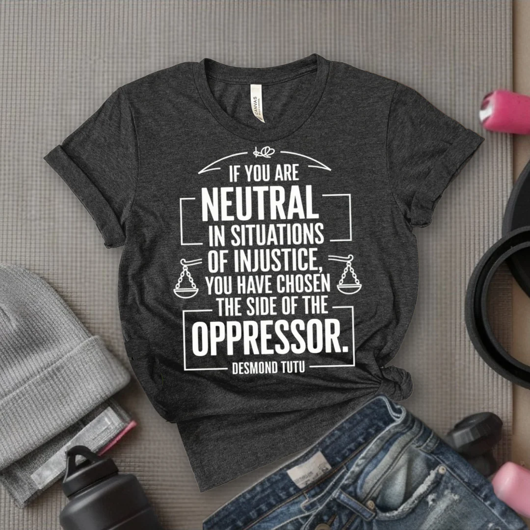 Human Rights Tee, Feminist Shirt, Justice Shirt, Equal Rights Shirt, Activist Shirt, Equality T-shirt - Bella Canvas 3001 - Image 2