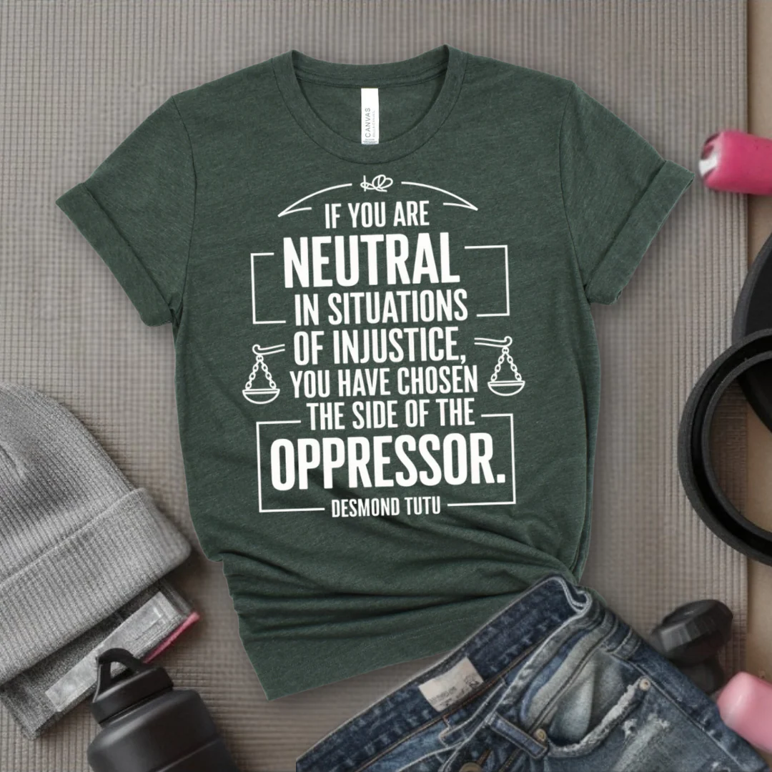 Human Rights Tee, Feminist Shirt, Justice Shirt, Equal Rights Shirt, Activist Shirt, Equality T-shirt - Bella Canvas 3001 - Image 3