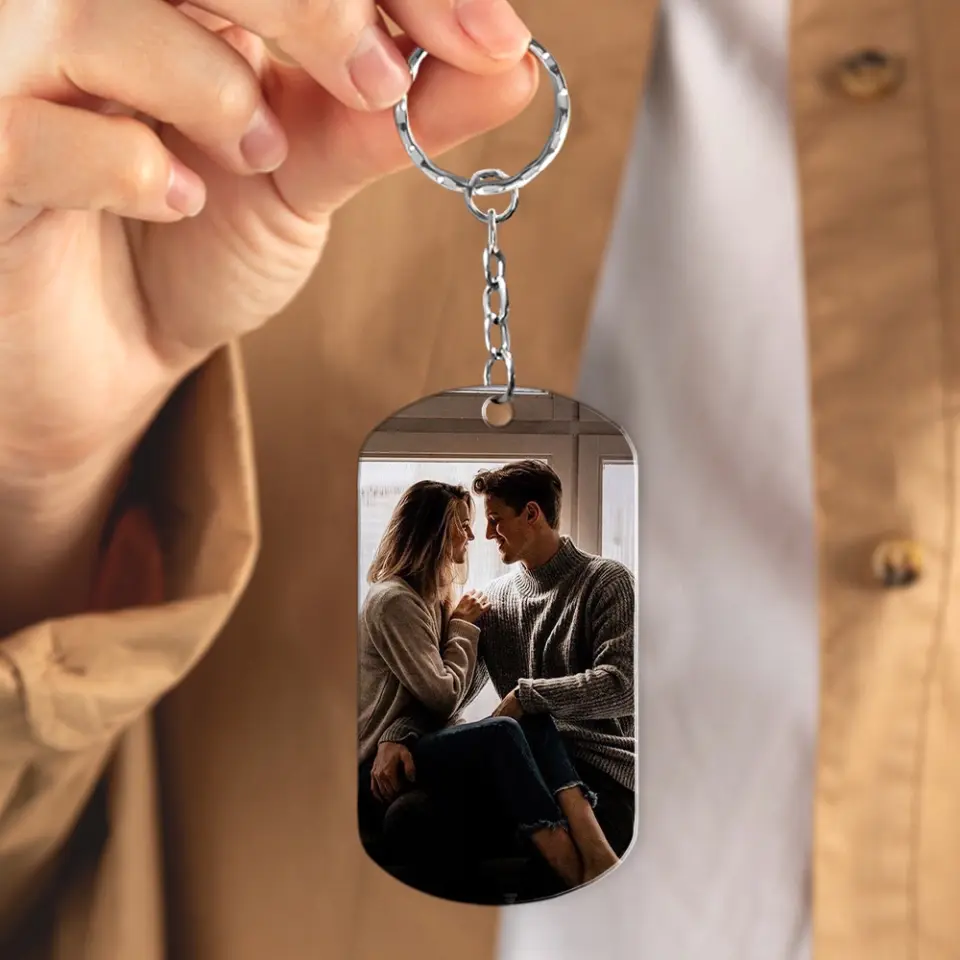 I Am So Sorry For What I Said - Personalized Stainless Steel Keychain - Image 9