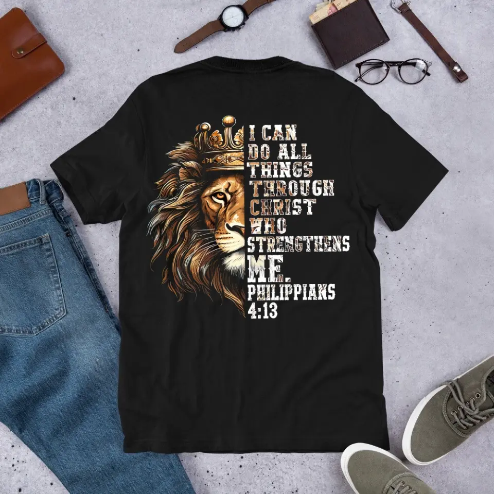 I Can Do All Things Tshirt Standard Hoodie Confirmation Gifts - Image 3
