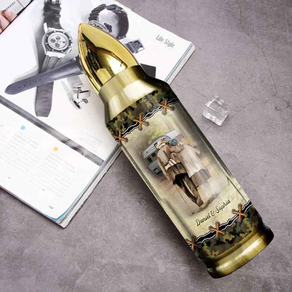 I Didn't Marry You So I Could Live With You I Love You Forever And Always Personalized Bullet Tumbler - Image 3