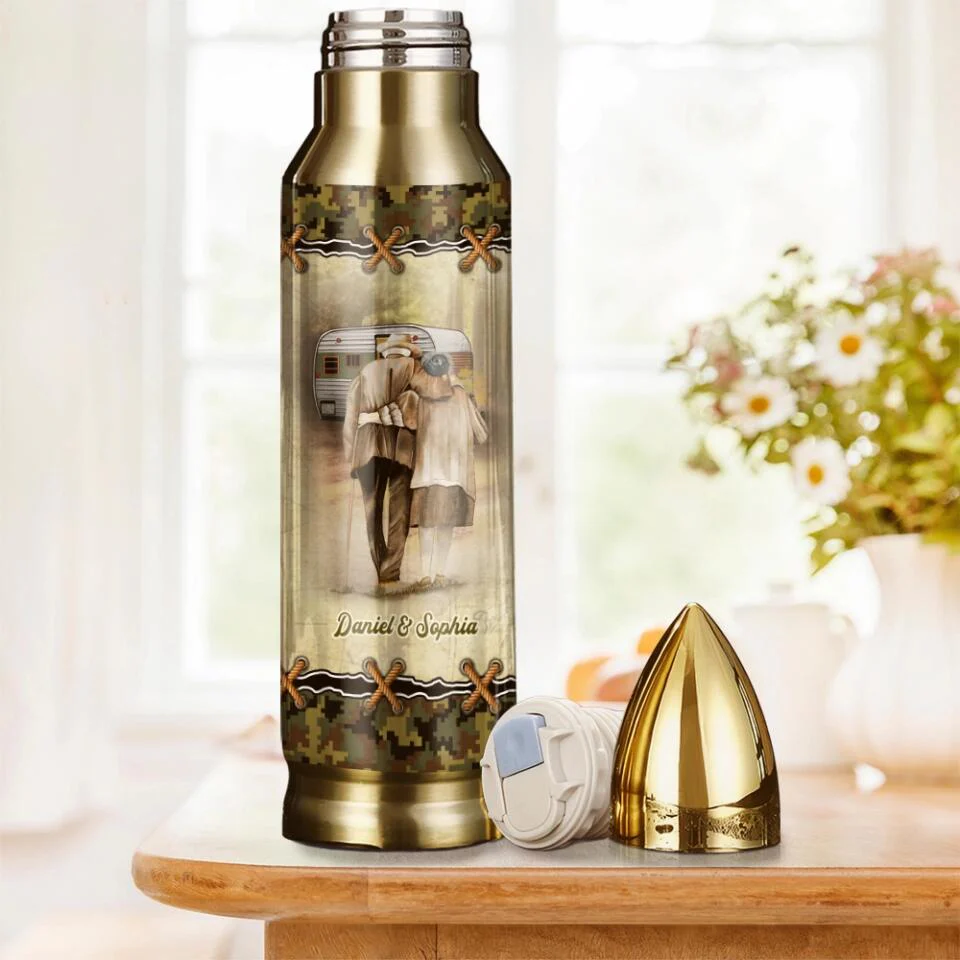 I Didn't Marry You So I Could Live With You I Love You Forever And Always Personalized Bullet Tumbler - Image 4