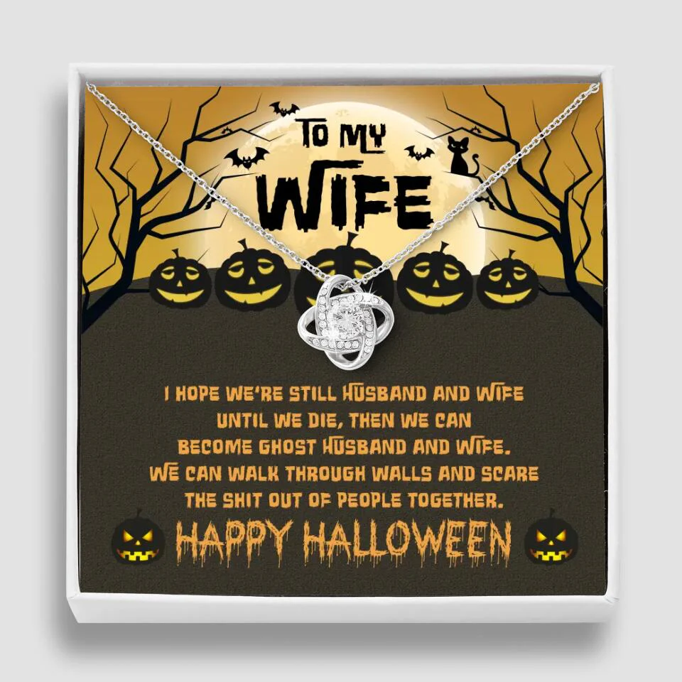 I Hope We're Still Husband And Wife Until We Die Personalized Necklace - Image 20