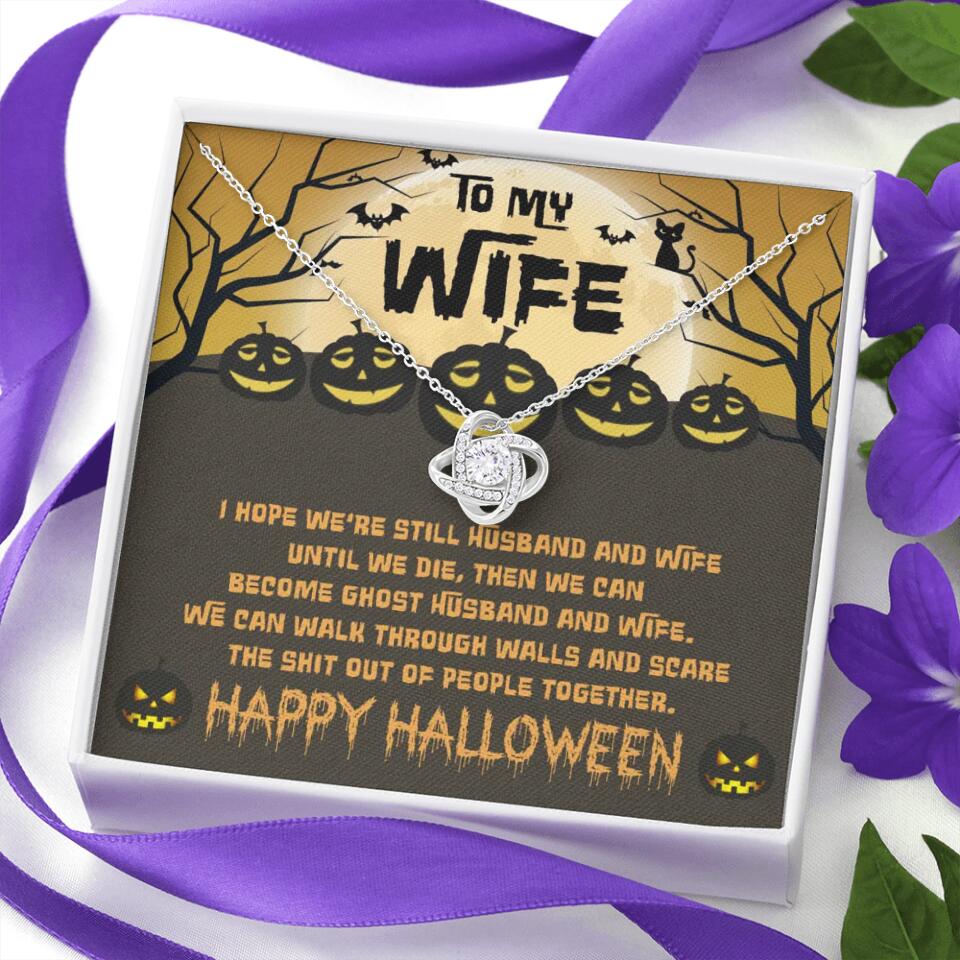 I Hope We're Still Husband And Wife Until We Die Personalized Necklace - Image 24