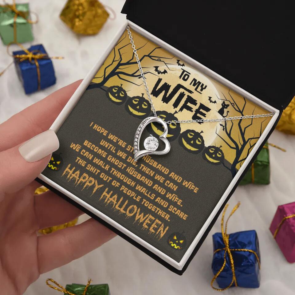 I Hope We're Still Husband And Wife Until We Die Personalized Necklace - Image 3