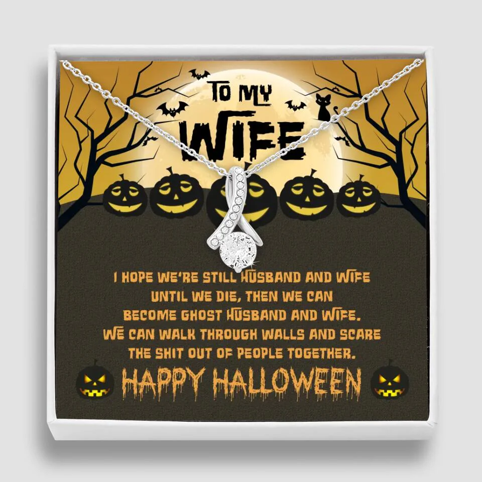 I Hope We're Still Husband And Wife Until We Die Personalized Necklace - Image 40