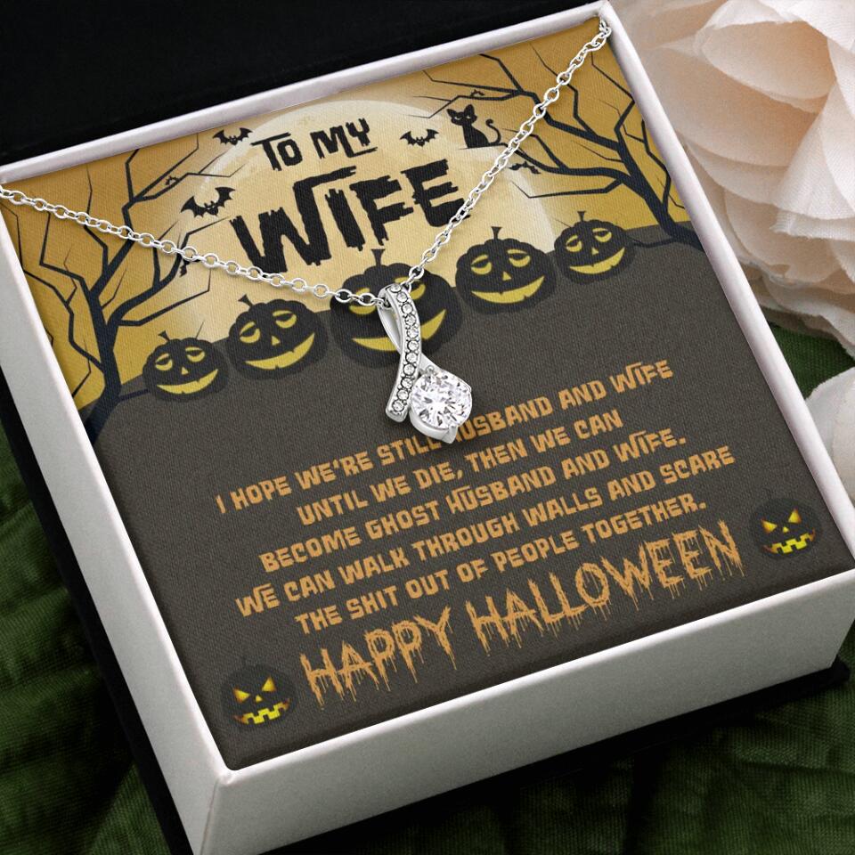 I Hope We're Still Husband And Wife Until We Die Personalized Necklace - Image 41