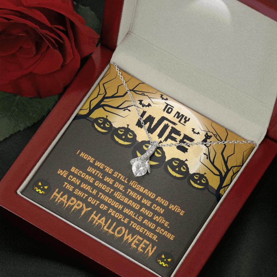 I Hope We're Still Husband And Wife Until We Die Personalized Necklace - Image 48