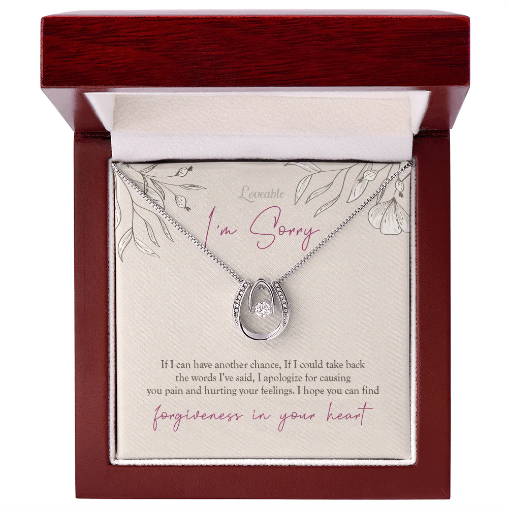 I'm Sorry, I hope You can find forgiveness in your heart - Necklace - Image 4