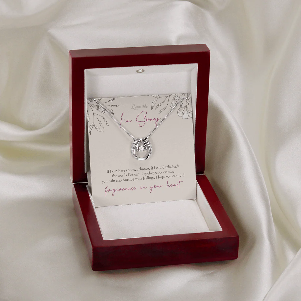 I'm Sorry, I hope You can find forgiveness in your heart - Necklace - Image 5