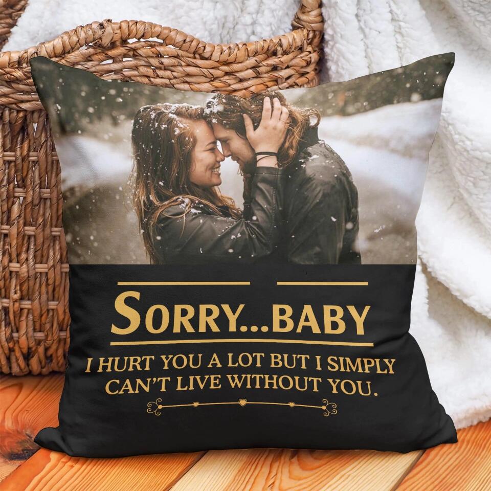 I Hurt You A Lot But I Simply Can't Live WIthout You - Personalized All Over Printed Pillow - Best Sorry Gift For Couple - 212IHPNPPI687 - Image 6
