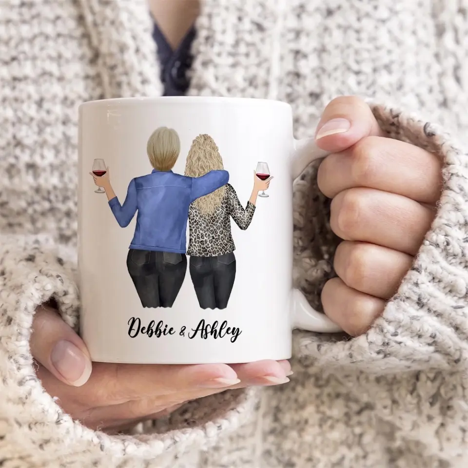 I Love How We Don't Have To Say That I'm Your Favorite - White Mug - Image 4