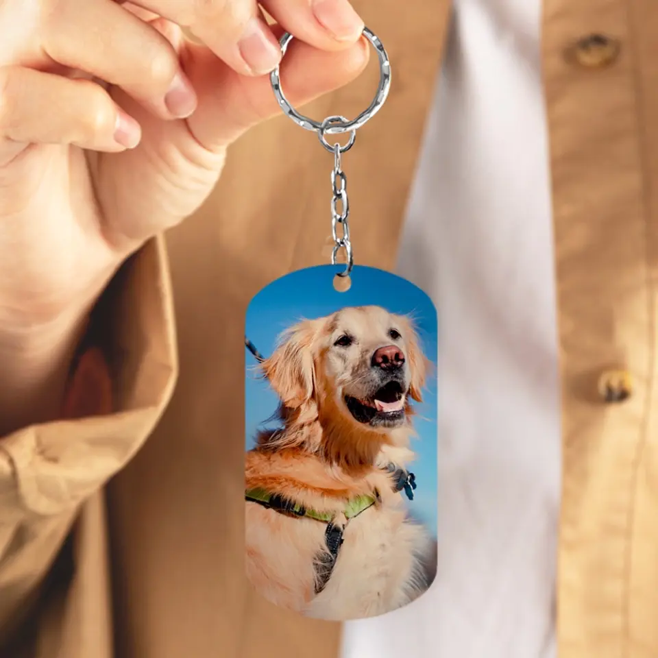 I Loved You Your Whole Life - Personalized Stainless Steel Keychain - Image 6