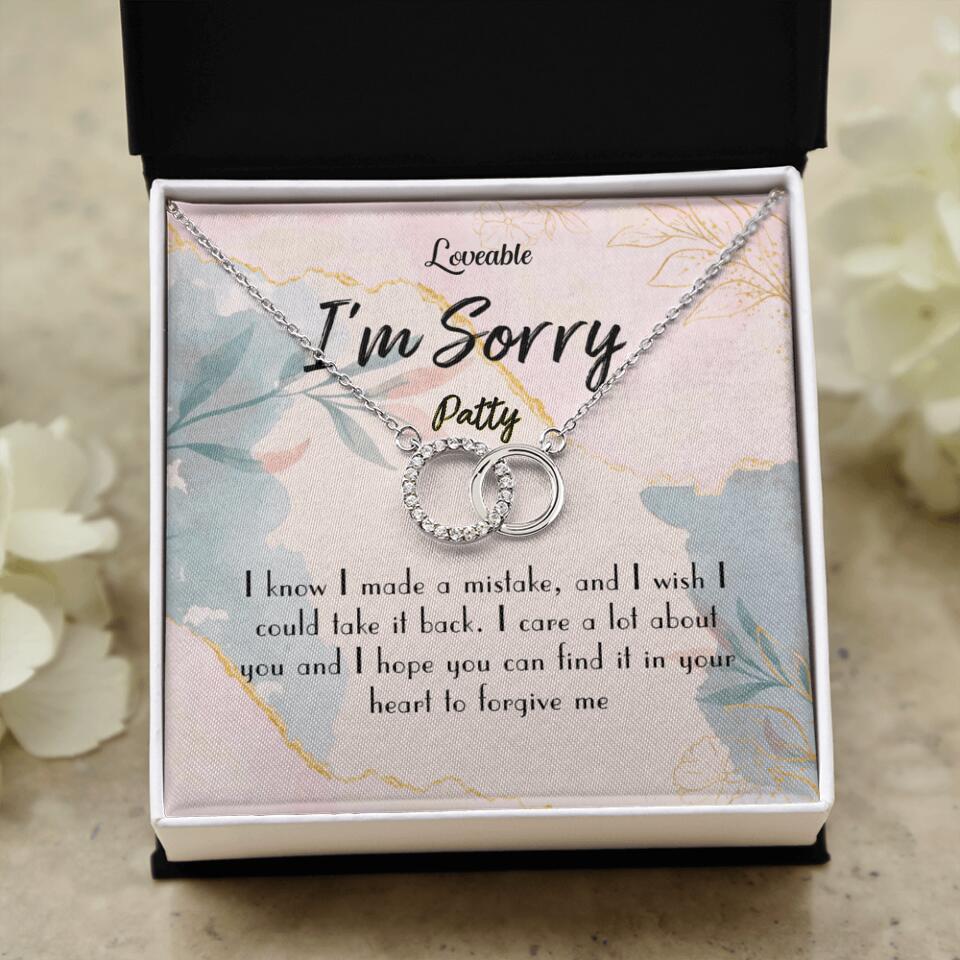 "I Made a Mistake" Keychain | Unique Apology Gift for Her - Image 2