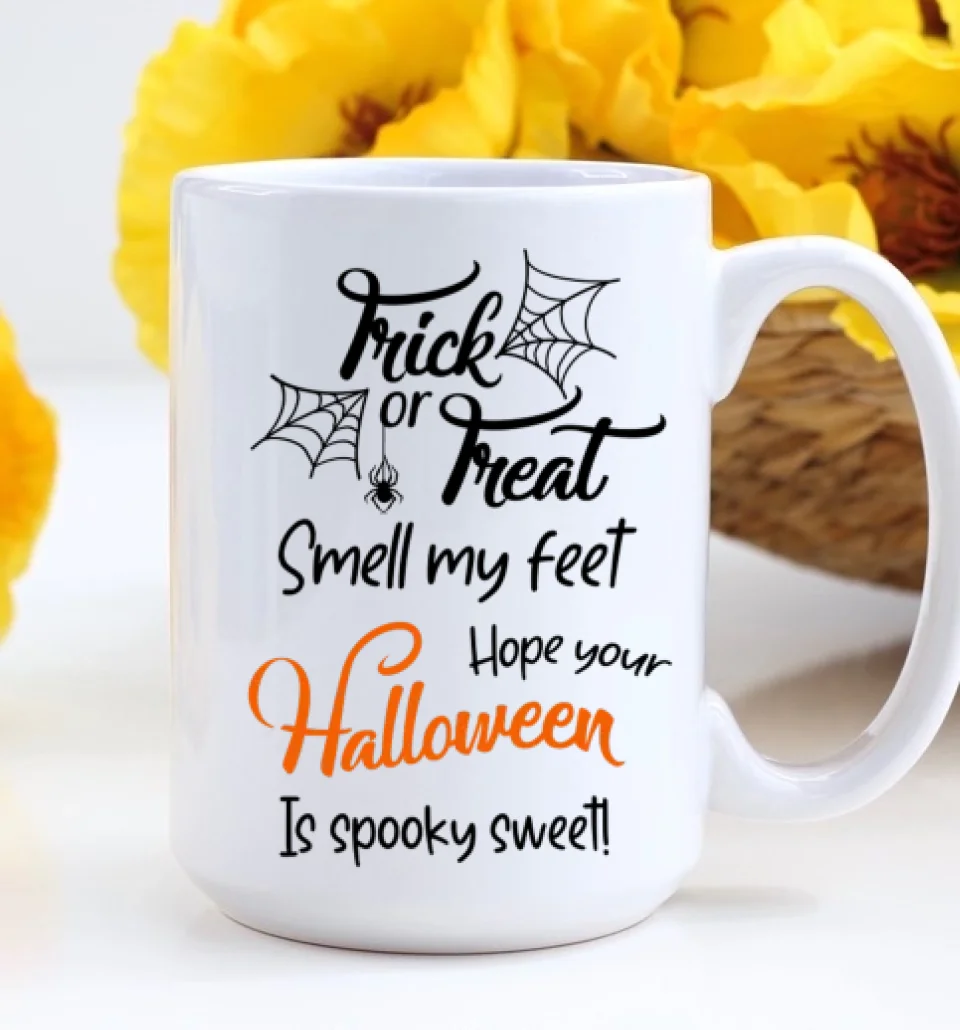 I Wanna Do Bad Things With You - Personalized Mug - Witch Gift for Couples on Halloween - Image 9