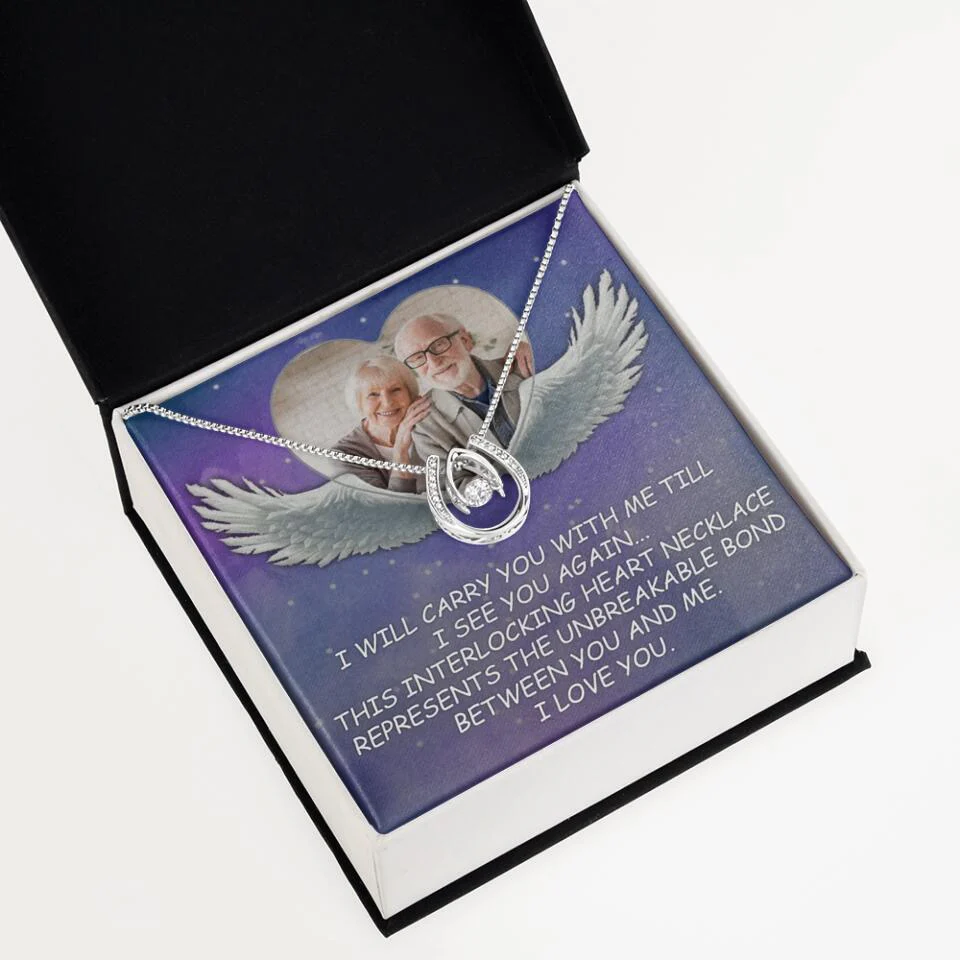I Will Carry You Till I Can See You Again - Personalized Necklace - Memorial Gift for Beloved - Image 14