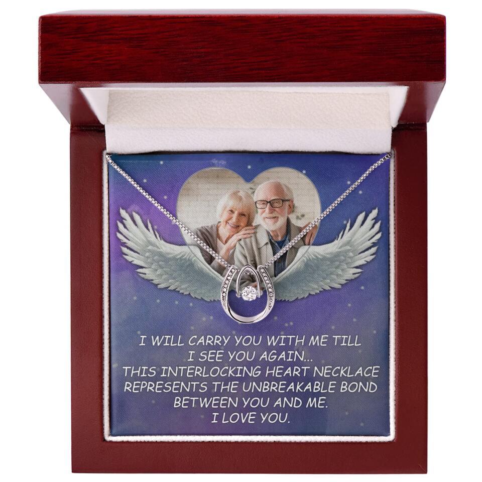 I Will Carry You Till I Can See You Again - Personalized Necklace - Memorial Gift for Beloved - Image 17