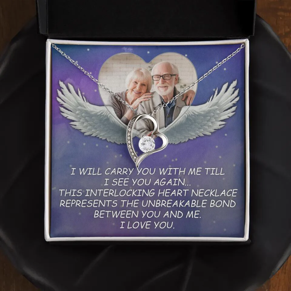 I Will Carry You Till I Can See You Again - Personalized Necklace - Memorial Gift for Beloved - Image 22