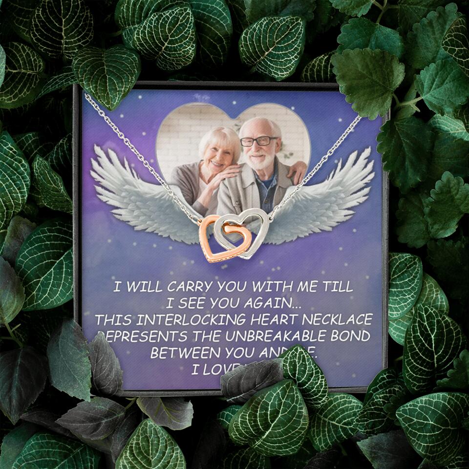 I Will Carry You Till I Can See You Again - Personalized Necklace - Memorial Gift for Beloved - Image 57